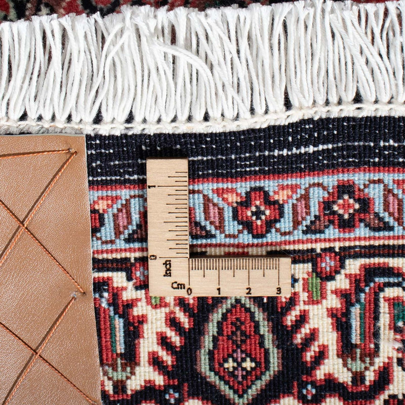 Biegacz Dywan perski - Bijar - 196 x 72 cm - ciemnoniebieski