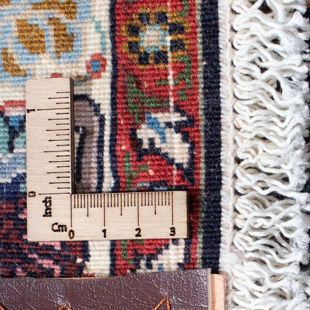 Biegacz Dywan perski - Bijar - 198 x 70 cm - szary