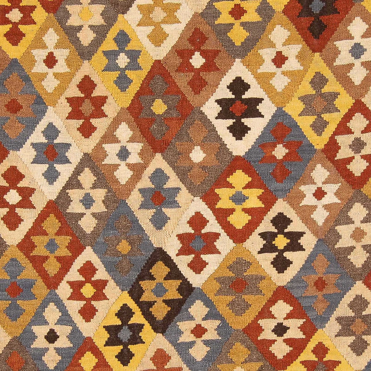 Dywan Kelim - Splash - 290 x 203 cm - wielokolorowy