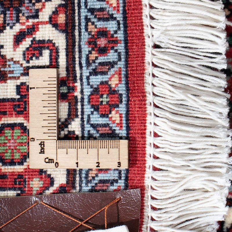 Biegacz Dywan perski - Bijar - 196 x 72 cm - czerwony