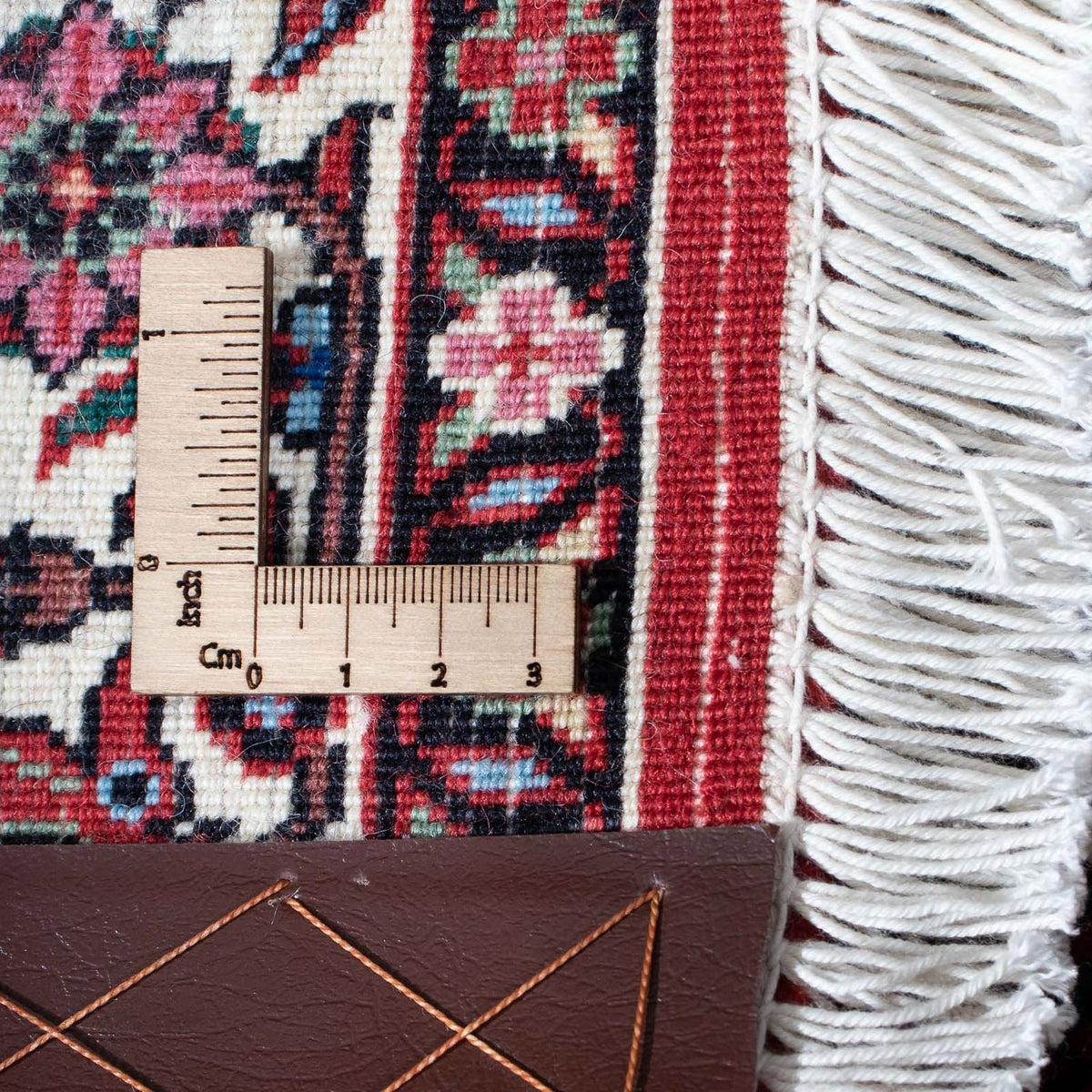 Biegacz Dywan perski - Bijar - 200 x 73 cm - czerwony