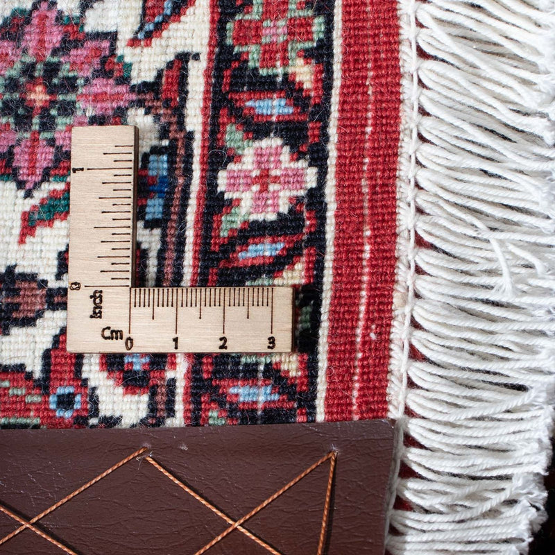 Biegacz Dywan perski - Bijar - 200 x 73 cm - czerwony