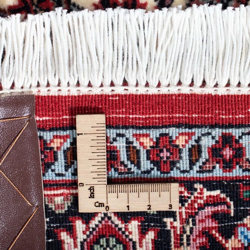 Biegacz Dywan perski - Bijar - 216 x 72 cm - ciemnoniebieski