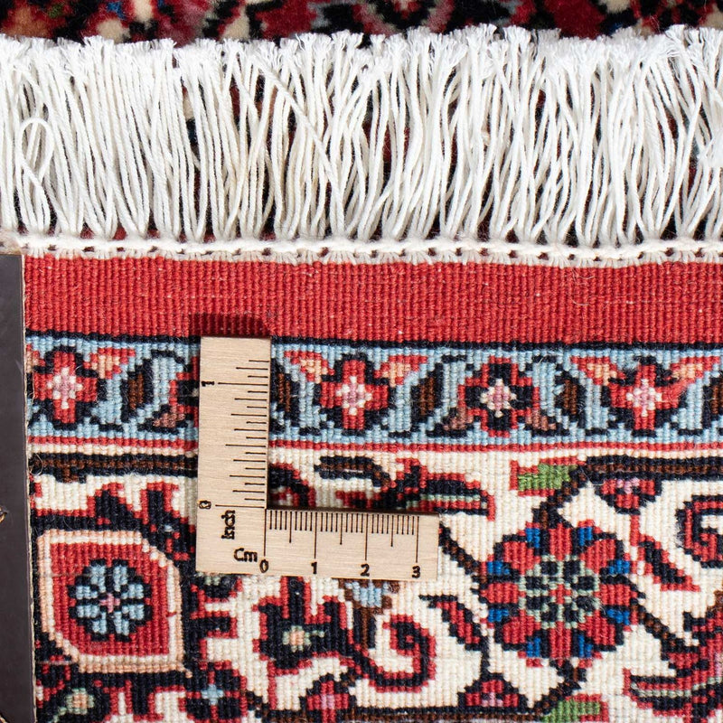 Biegacz Dywan perski - Bijar - 213 x 75 cm - ciemnoniebieski