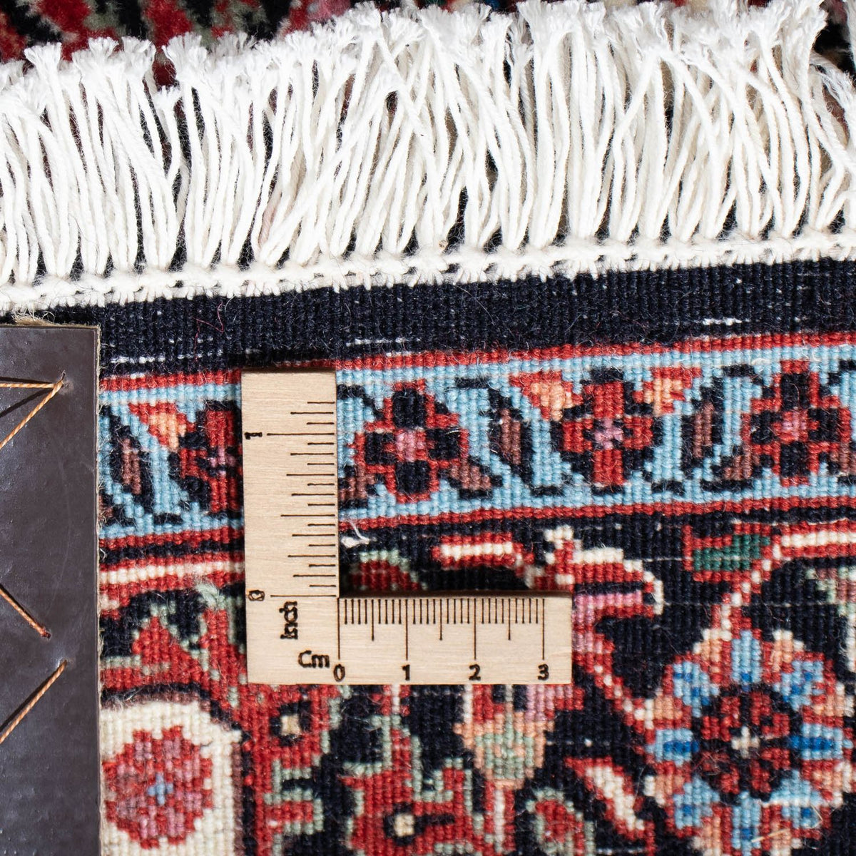 Biegacz Dywan perski - Bijar - 203 x 70 cm - ciemnoniebieski