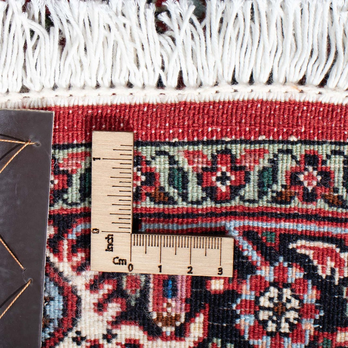 Biegacz Dywan perski - Bijar - 196 x 75 cm - ciemnoniebieski