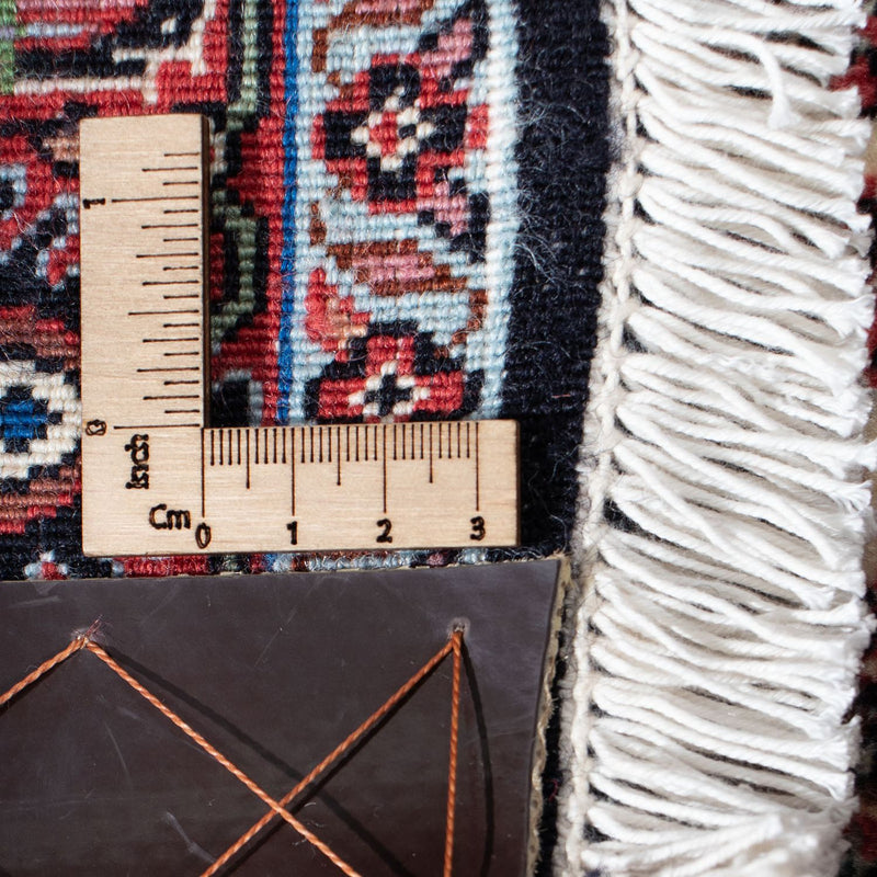 Biegacz Dywan perski - Bijar - 193 x 76 cm - czerwony