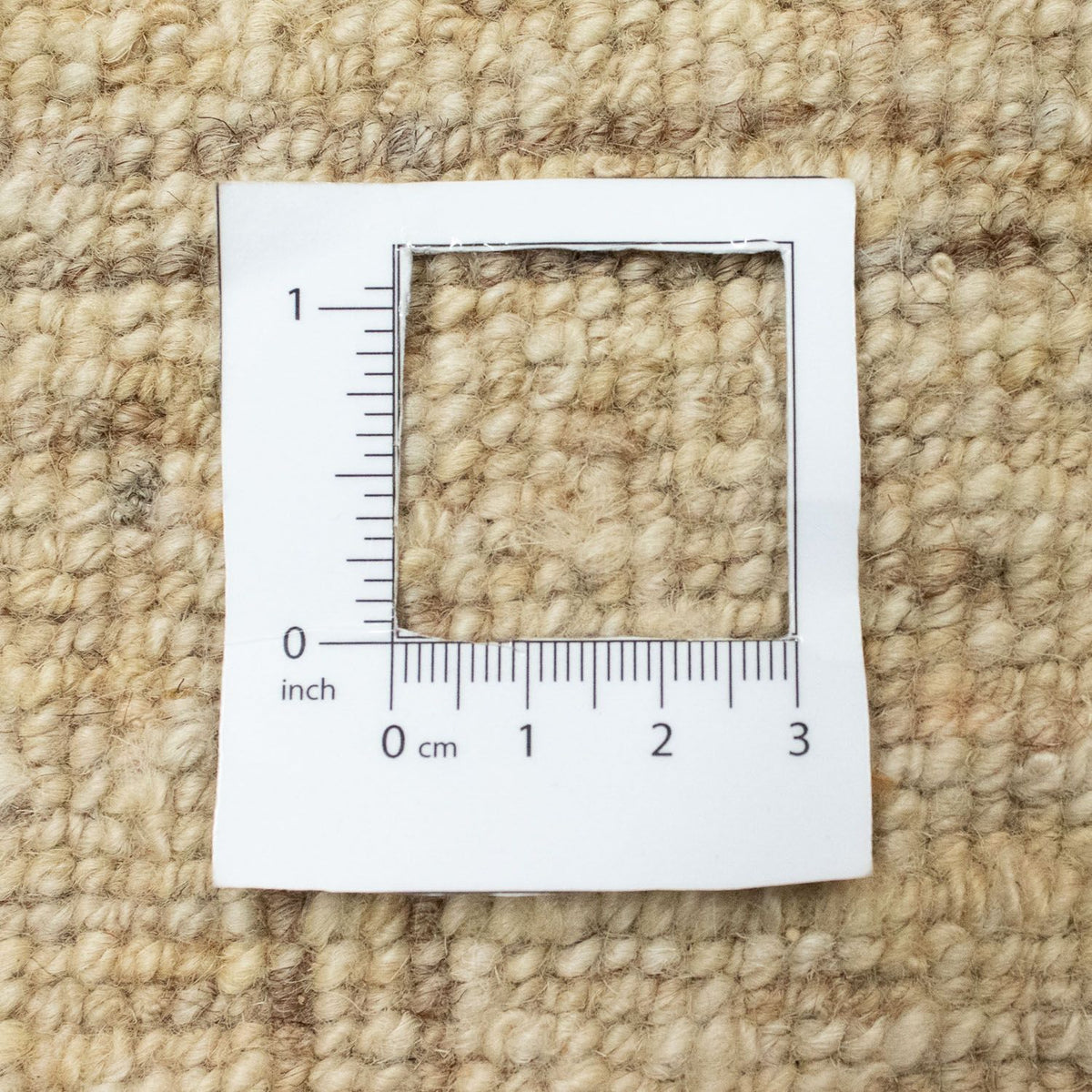 Biegacz Dywan Gabbeh - perski - 188 x 68 cm - beżowy