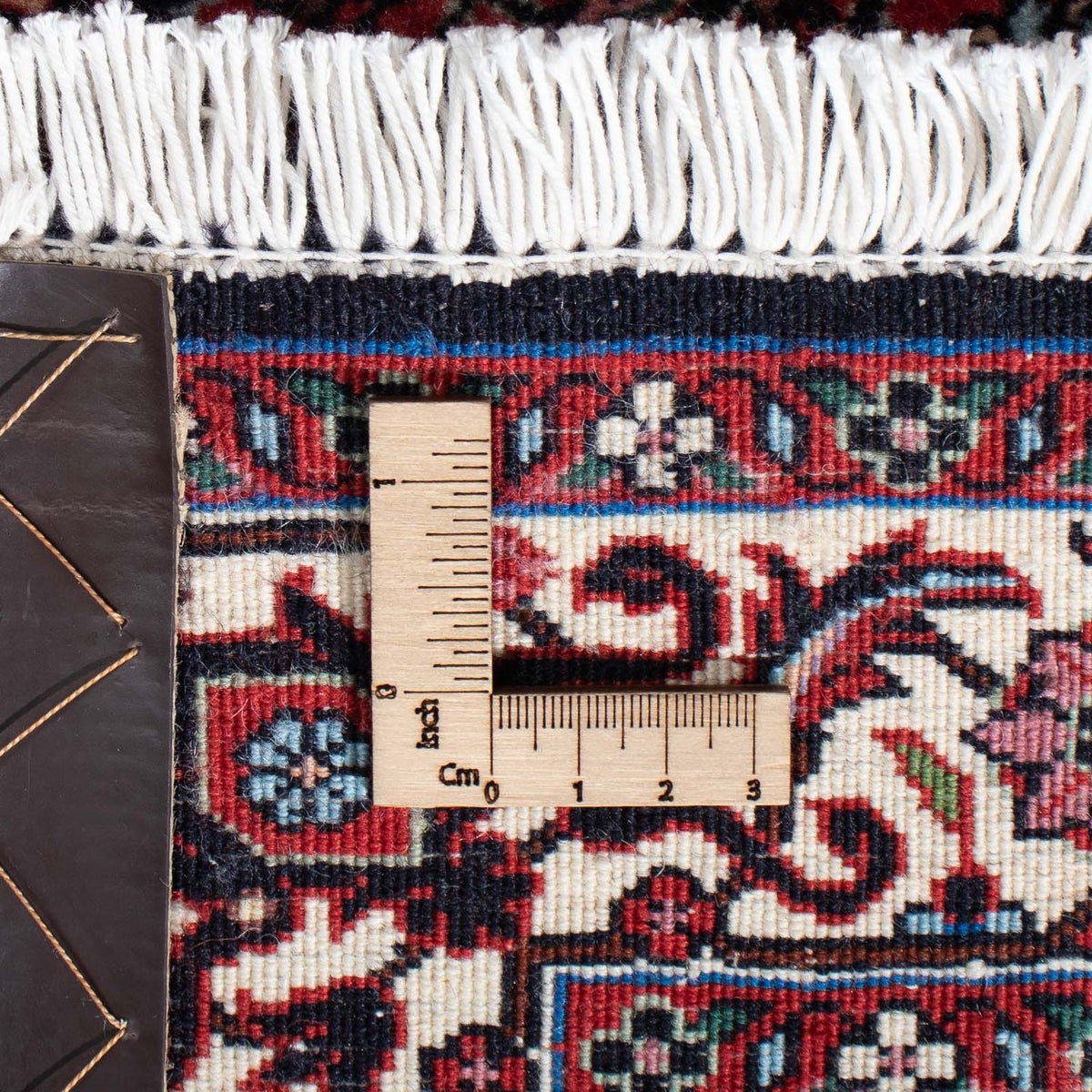 Biegacz Dywan perski - Bijar - 200 x 74 cm - ciemnoniebieski