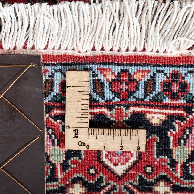 Dywan perski - Bijar - 193 x 176 cm - czerwony