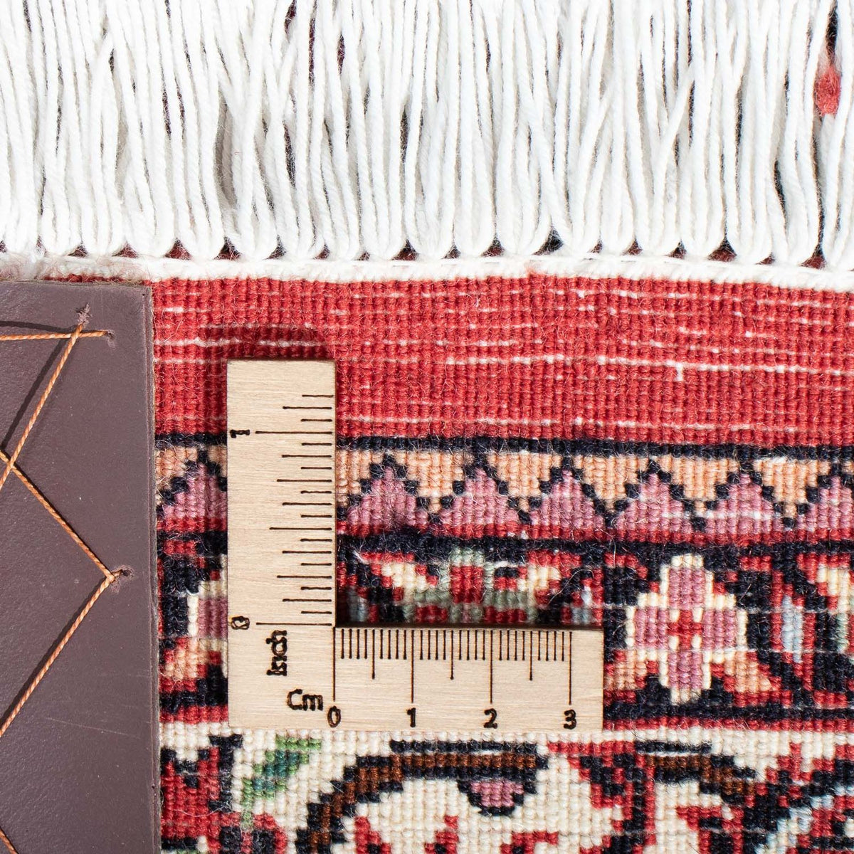 Biegacz Dywan perski - Bijar - 264 x 72 cm - czerwony