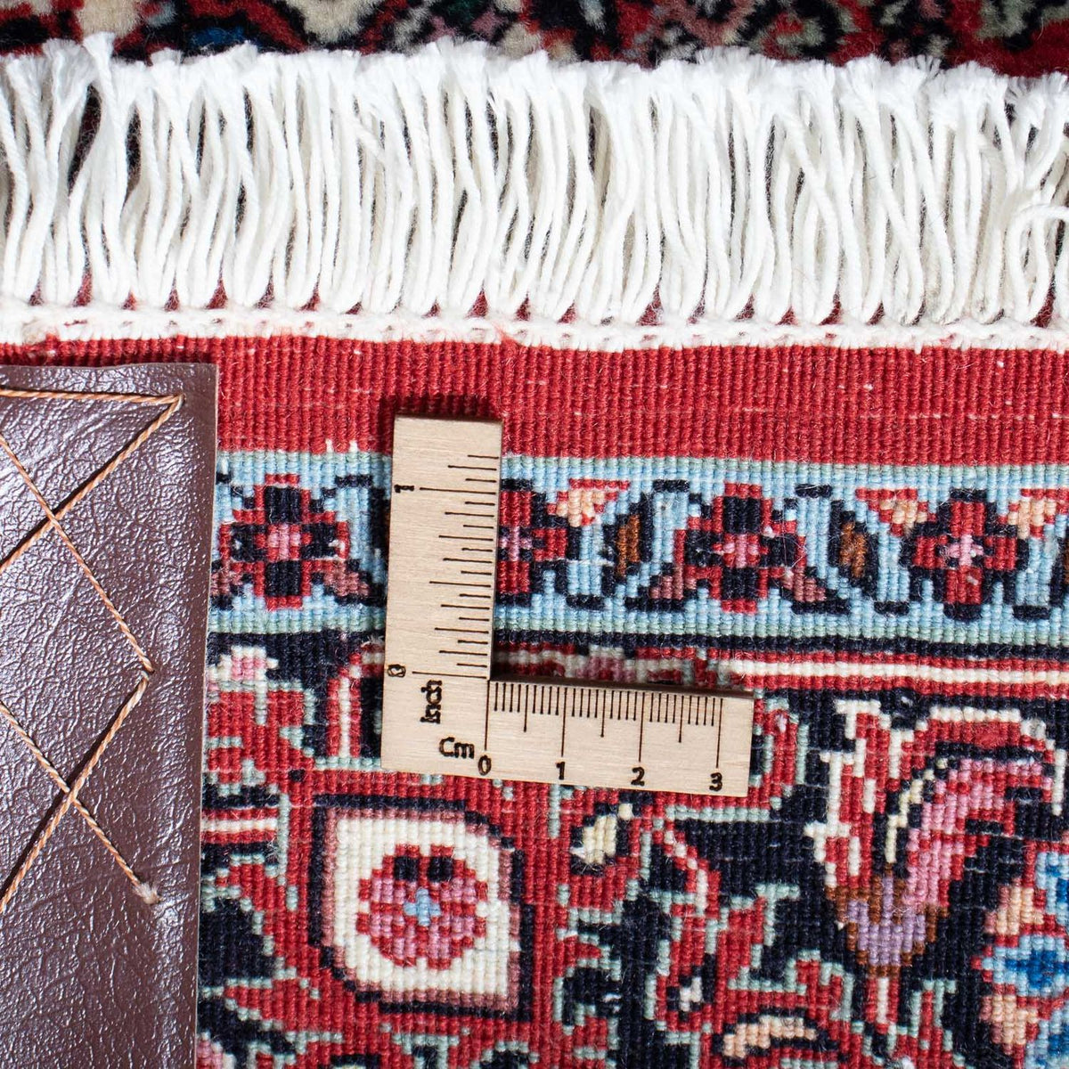 Biegacz Dywan perski - Bijar - 316 x 82 cm - czerwony