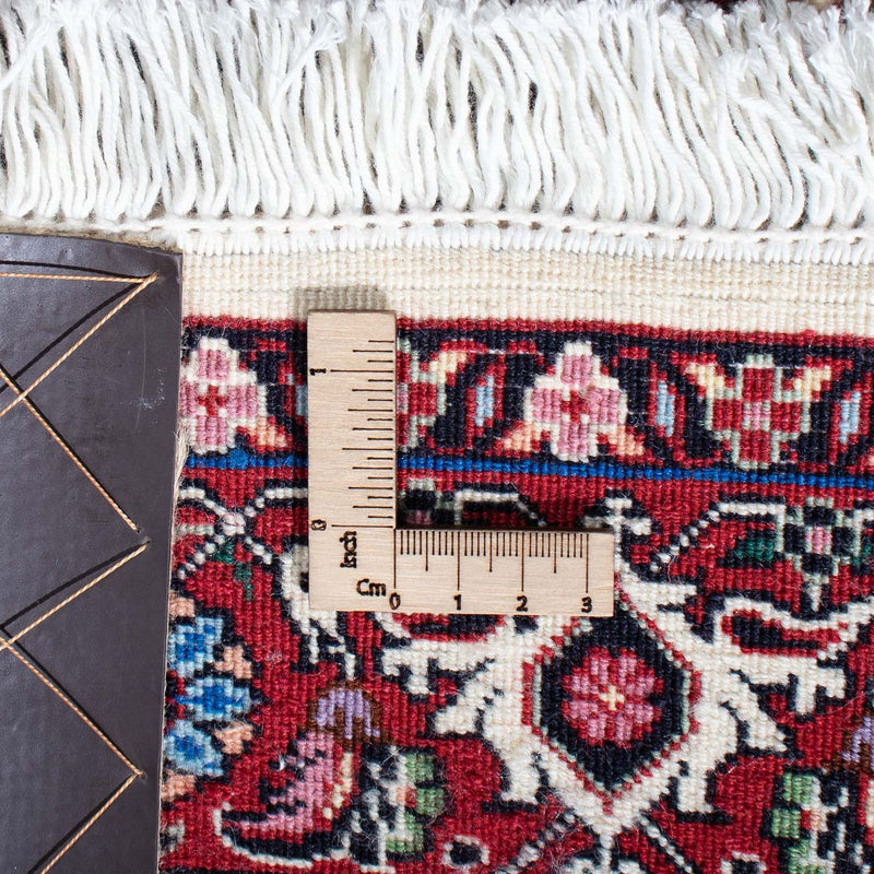 Biegacz Dywan perski - Bijar - 297 x 86 cm - beżowy