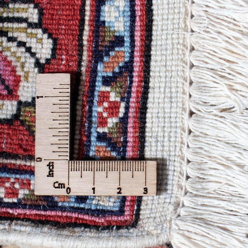 Biegacz Dywan perski - Bijar - 292 x 76 cm - beżowy