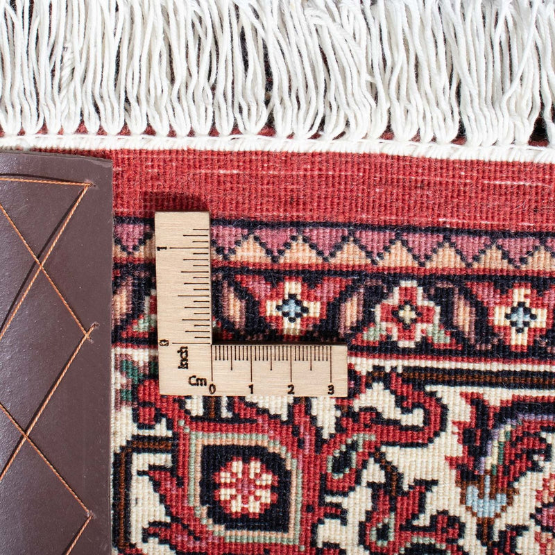 Biegacz Dywan perski - Bijar - 313 x 82 cm - ciemna czerwień