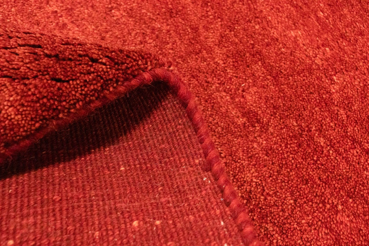 Dywan Gabbeh - perski - 125 x 71 cm - czerwony