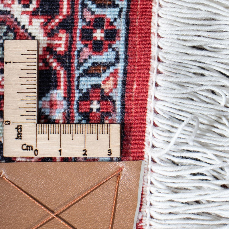 Biegacz Dywan perski - Bijar - 206 x 75 cm - jasna czerwień