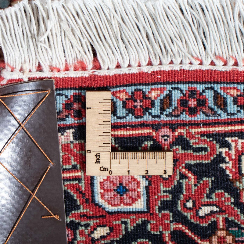 Biegacz Dywan perski - Bijar - 295 x 85 cm - ciemna czerwień