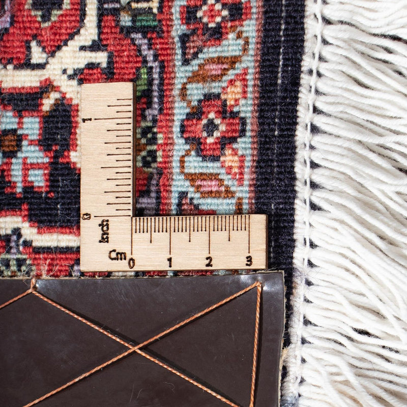 Biegacz Dywan perski - Bijar - 302 x 84 cm - beżowy