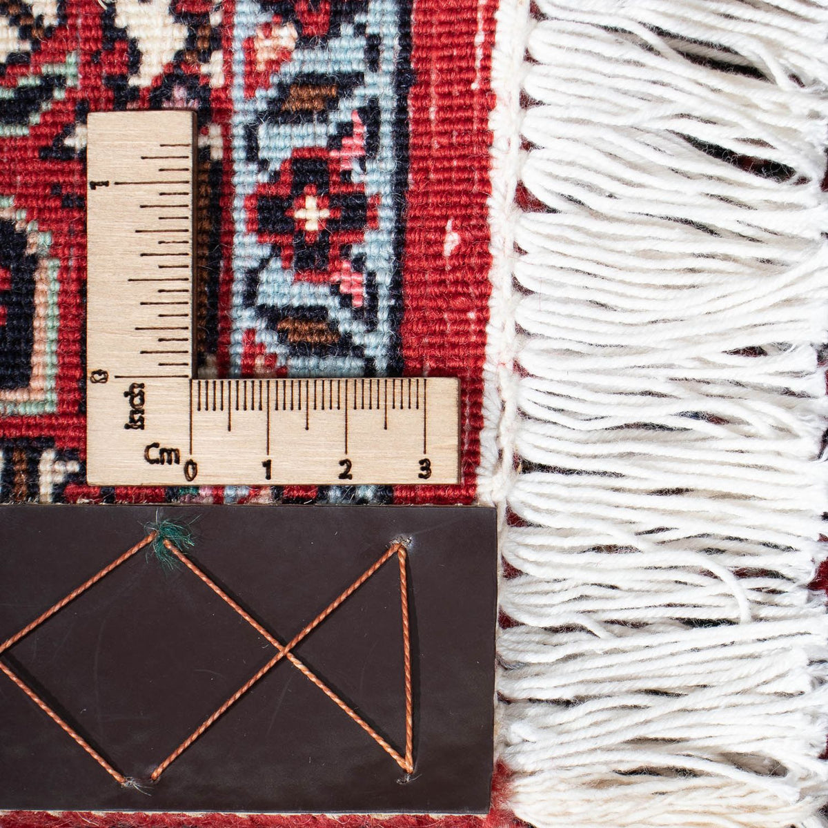 Biegacz Dywan perski - Bijar - 310 x 82 cm - jasna czerwień