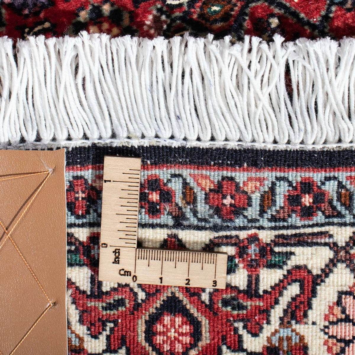 Biegacz Dywan perski - Bijar - 308 x 78 cm - jasna czerwień