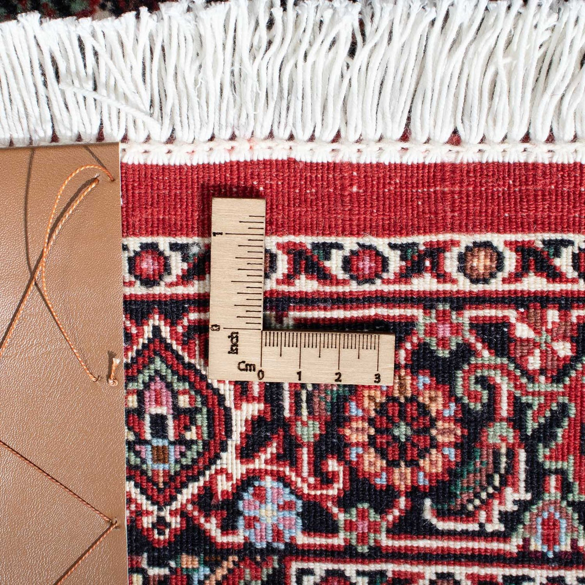 Biegacz Dywan perski - Bijar - 324 x 83 cm - czerwony