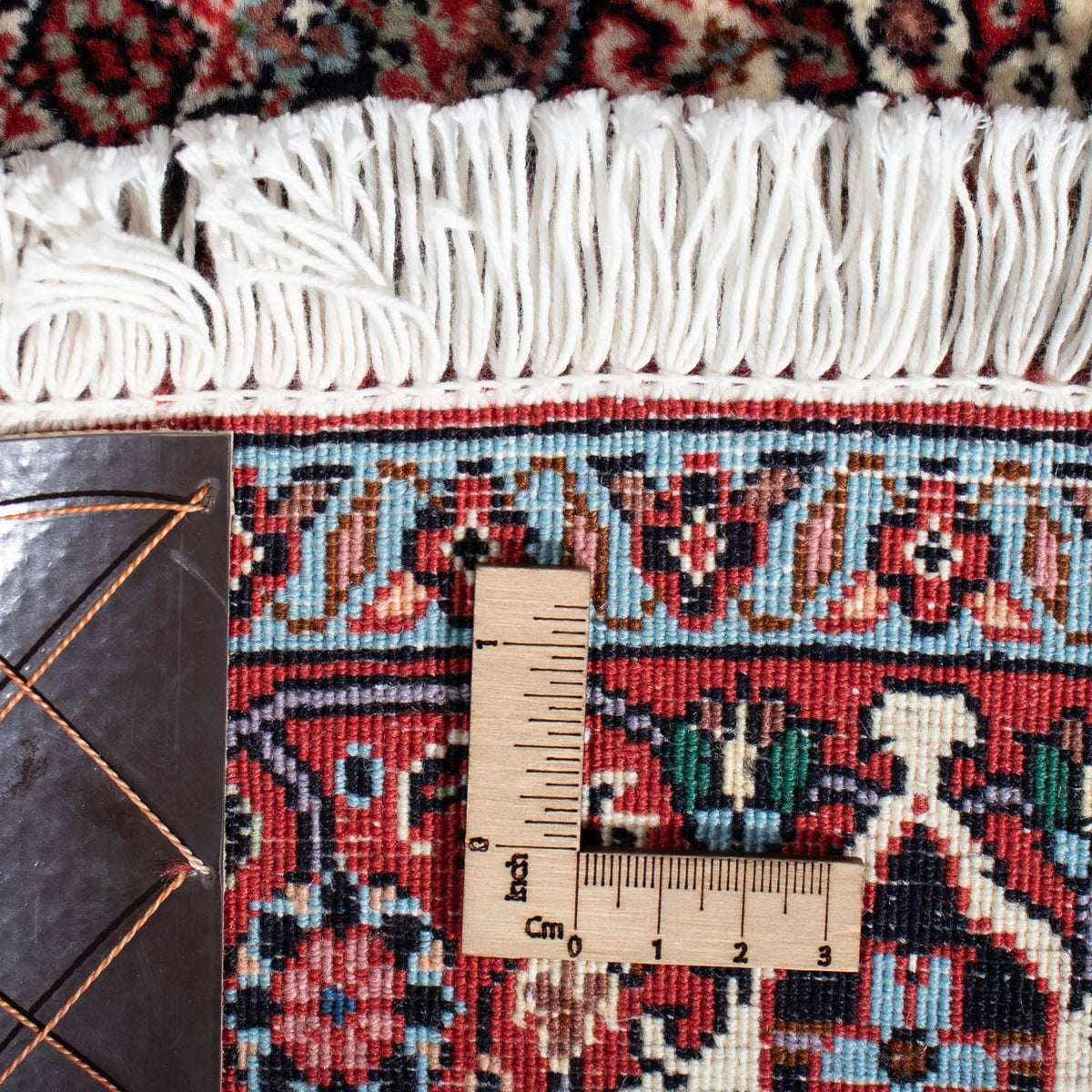 Biegacz Dywan perski - Bijar - 318 x 83 cm - beżowy