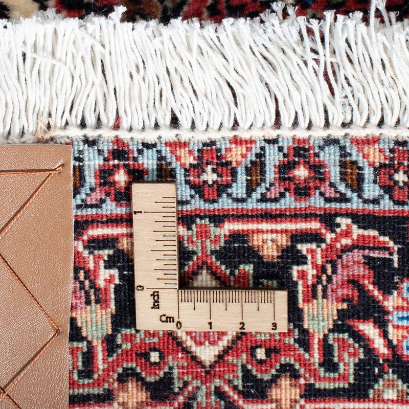 Biegacz Dywan perski - Bijar - 213 x 76 cm - beżowy