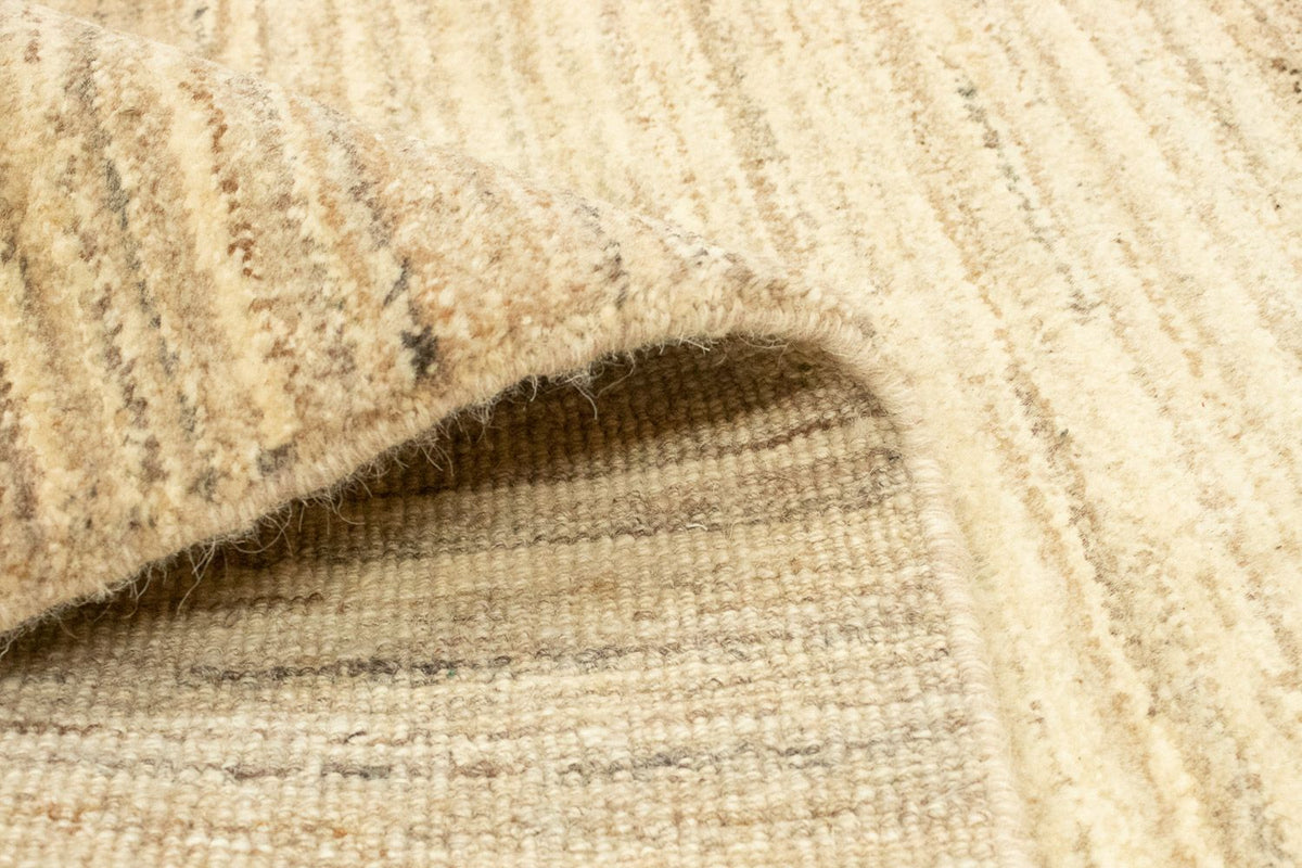 Biegacz Dywan Gabbeh - Indus - 254 x 78 cm - beżowy