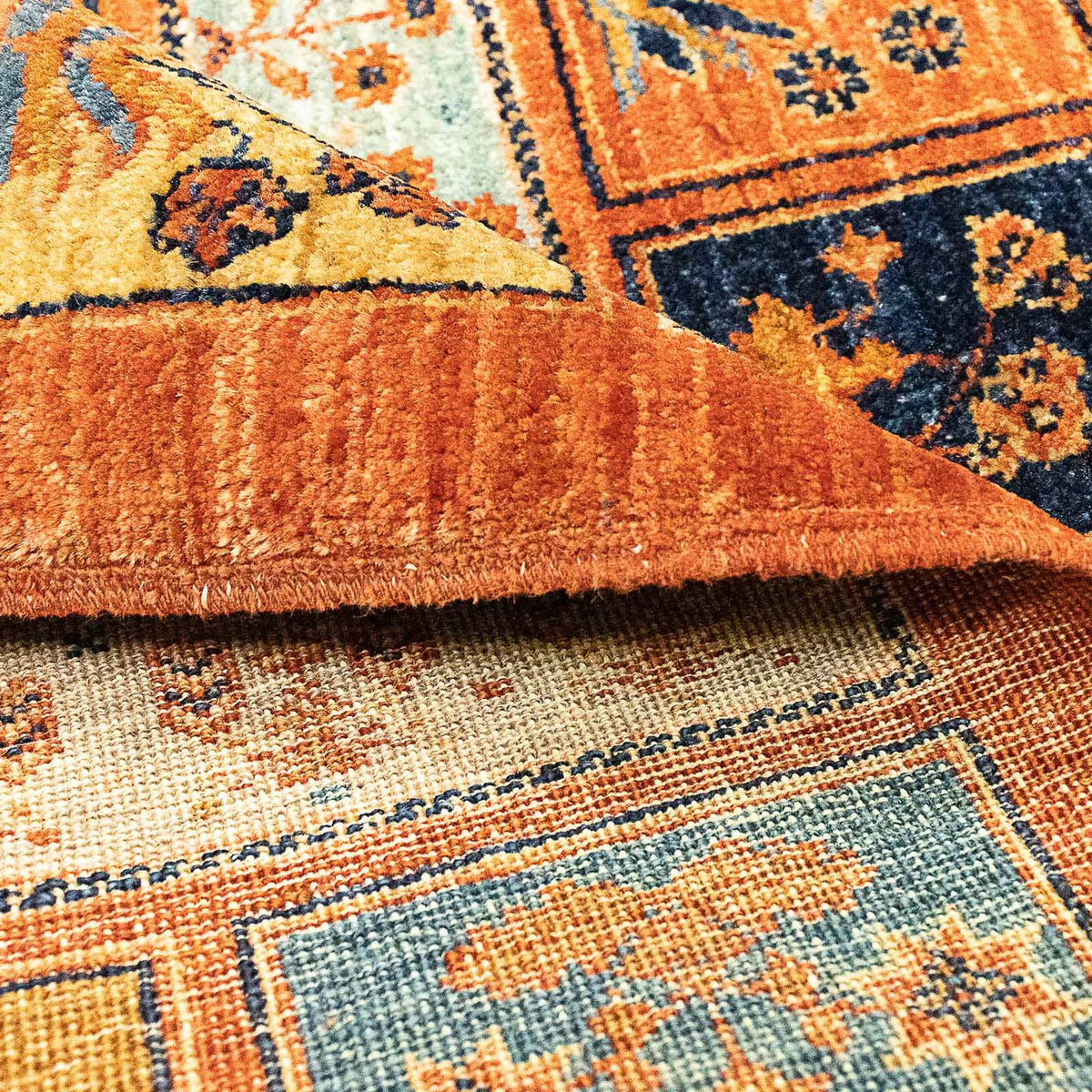 Dywan pakistański - 93 x 85 cm - rdza