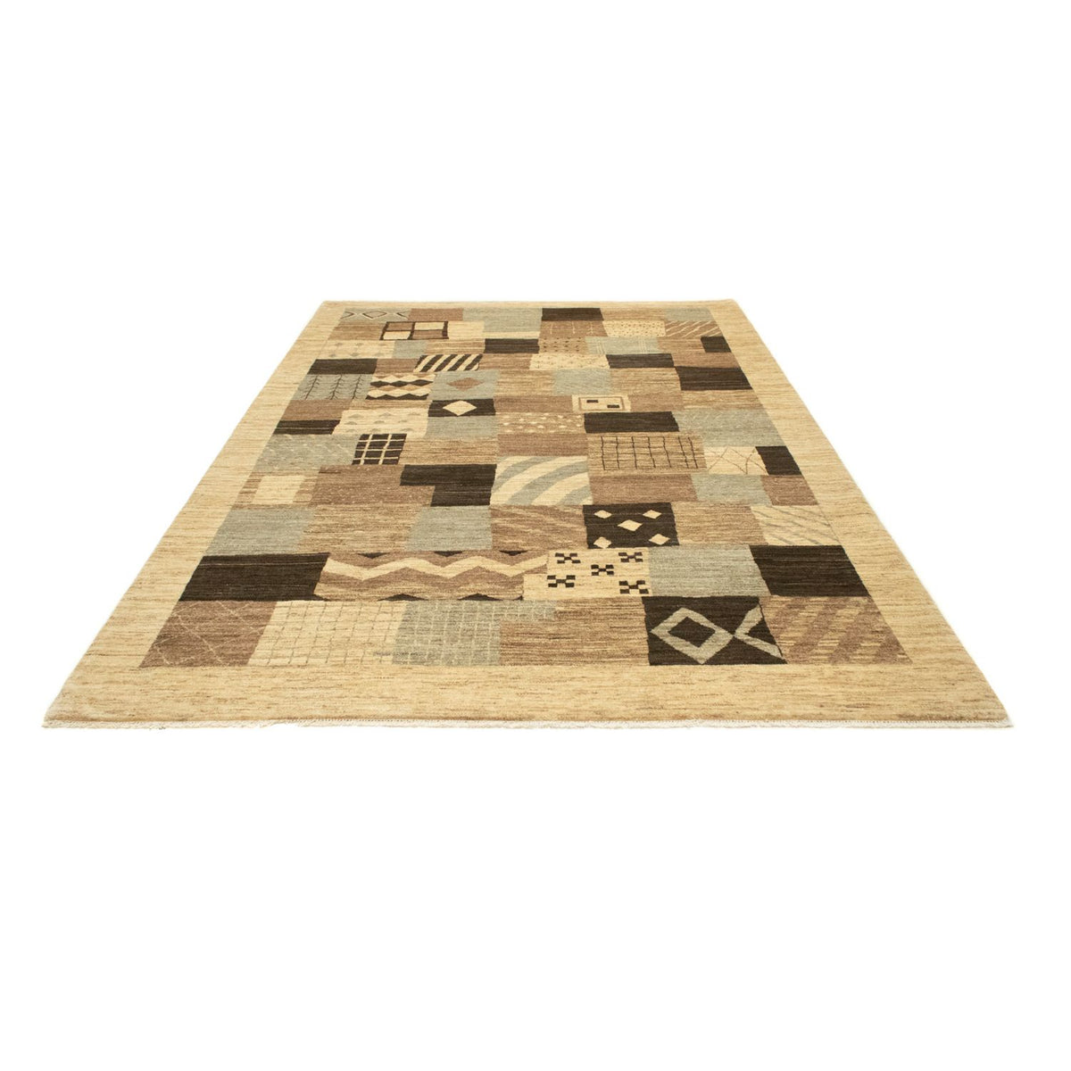 Dywan Gabbeh - Indus - 303 x 197 cm - wielokolorowy