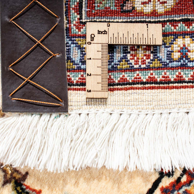 Dywan perski - Ghom - 210 x 135 cm - beżowy