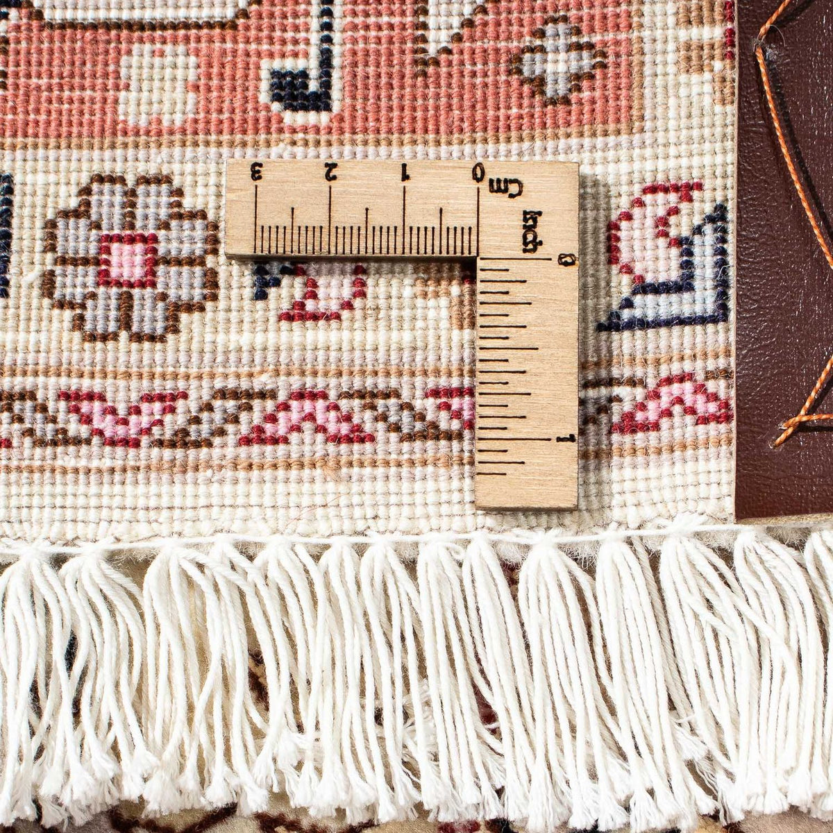 Dywan perski - Tabriz - Królewski - 201 x 149 cm - beżowy