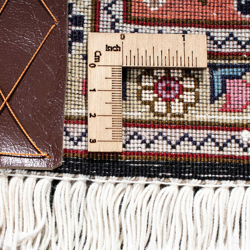 Dywan perski - Tabriz - Królewski - 212 x 152 cm - ciemnoniebieski