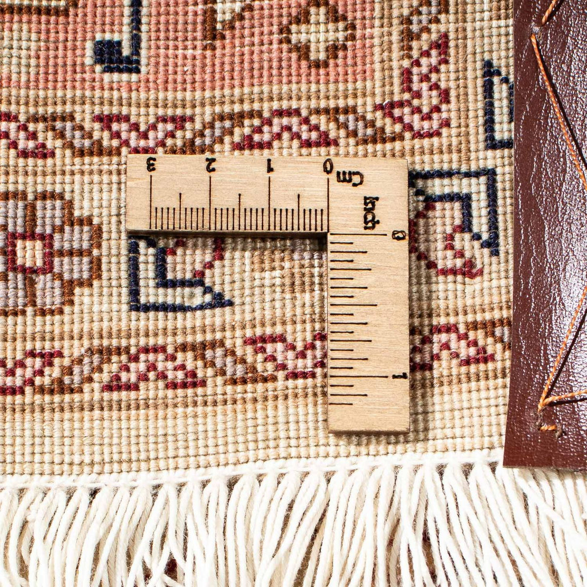 Dywan perski - Tabriz - Królewski - 205 x 152 cm - beżowy