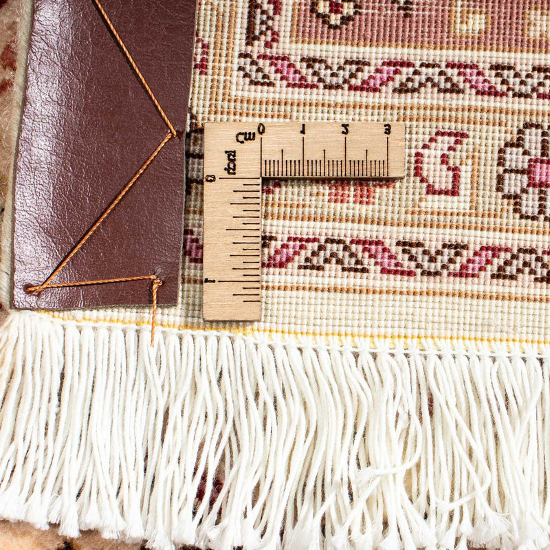 Dywan perski - Tabriz - Królewski - 207 x 149 cm - beżowy