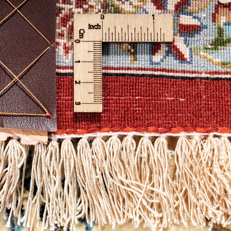 Dywan perski - Ghom - 205 x 135 cm - beżowy