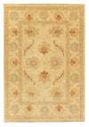 Farahan Dywan 84x121cm - Dywan orientalny - Prostokątny / Beżowy / 84 x 121 cm Prostokątny