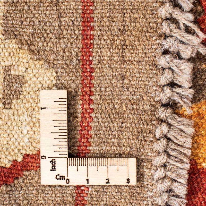 Biegacz Dywan Kelim - Orientalny - 198 x 78 cm - beżowy