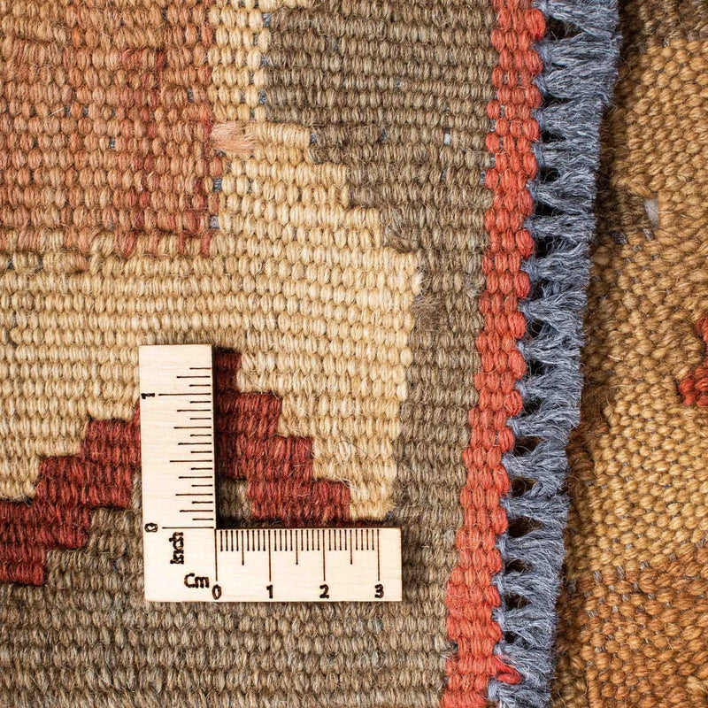 Biegacz Dywan Kelim - Orientalny - 192 x 78 cm - jasnobrązowy