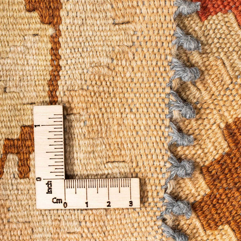 Biegacz Dywan Kelim - Orientalny - 200 x 79 cm - jasnobrązowy