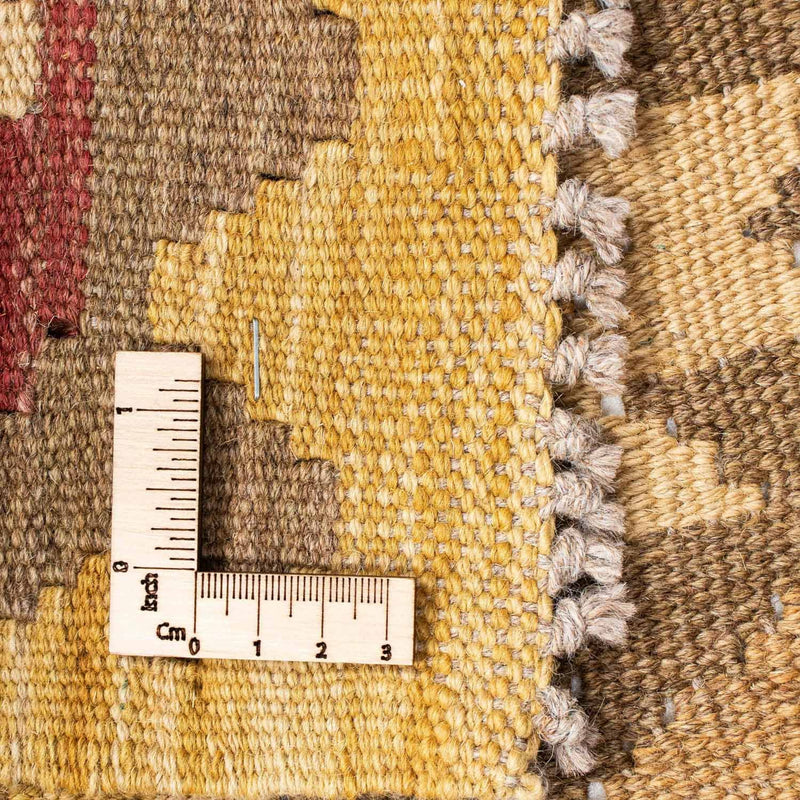 Biegacz Dywan Kelim - Orientalny - 192 x 77 cm - jasnobrązowy