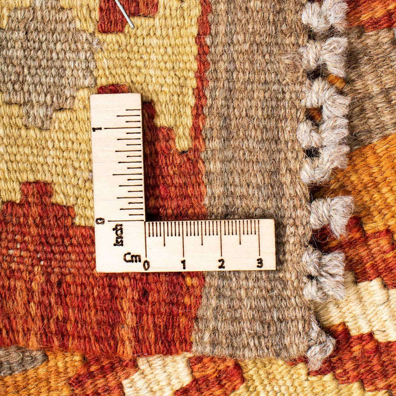 Biegacz Dywan Kelim - Orientalny - 187 x 72 cm - rdza