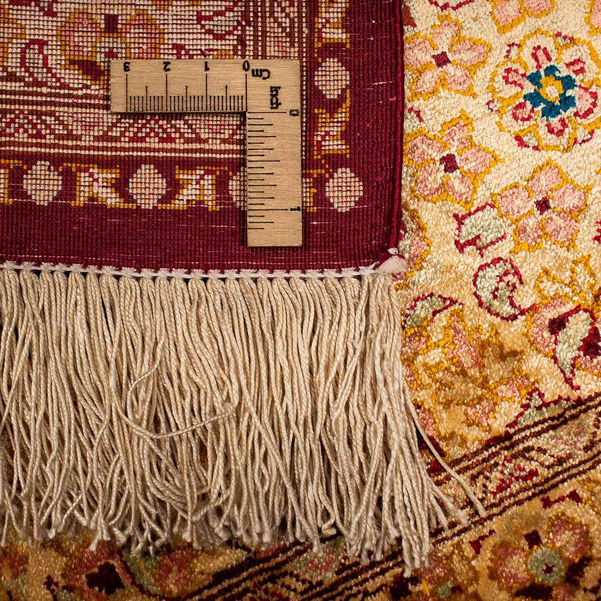 Dywan z jedwabiu - jedwab chiński - 198 x 137 cm - wielokolorowy