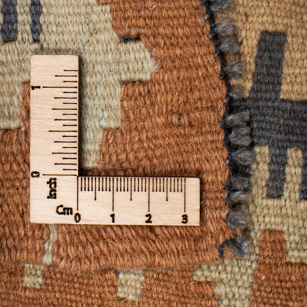 Biegacz Dywan Kelim - Orientalny - 230 x 69 cm - beżowy