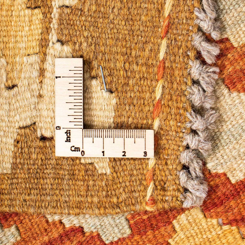 Biegacz Dywan Kelim - Orientalny - 191 x 74 cm - jasnobrązowy