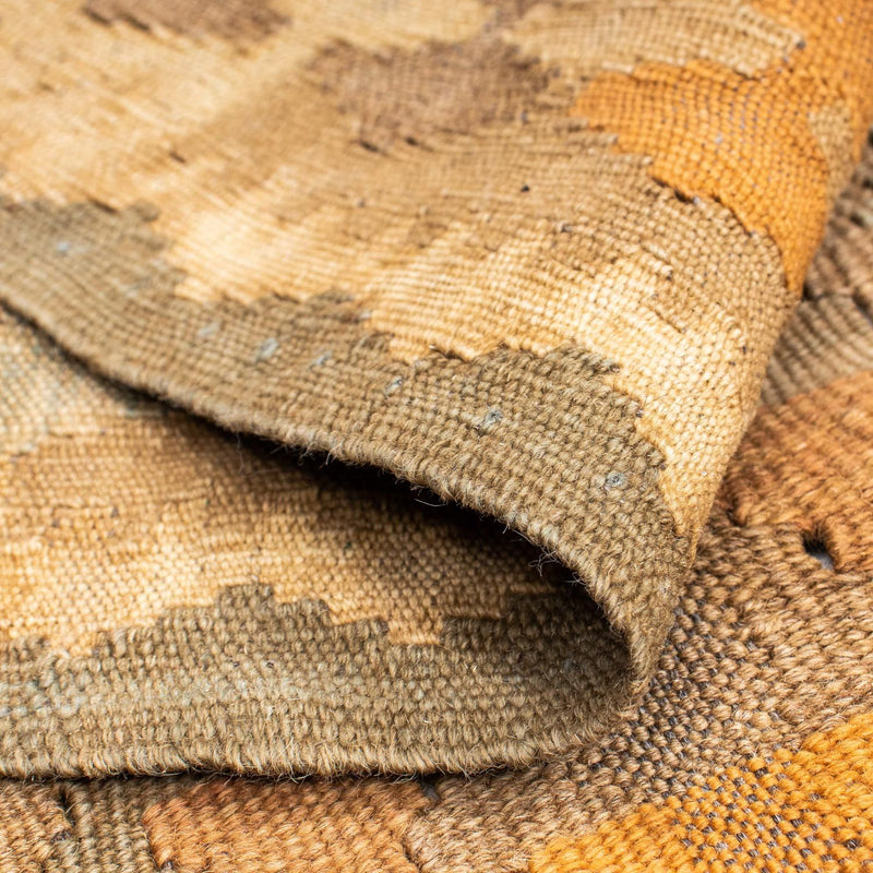 Biegacz Dywan Kelim - Orientalny - 198 x 81 cm - jasnobrązowy