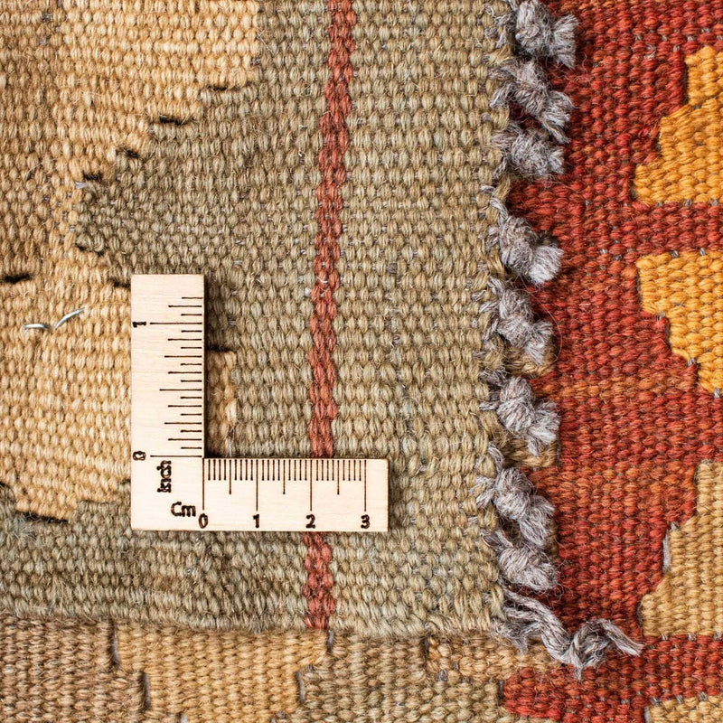 Biegacz Dywan Kelim - Orientalny - 198 x 81 cm - jasnobrązowy