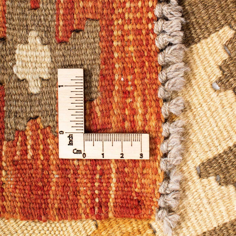 Biegacz Dywan Kelim - Orientalny - 197 x 69 cm - beżowy