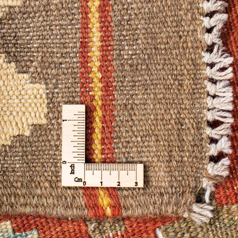 Biegacz Dywan Kelim - Orientalny - 193 x 75 cm - brązowy